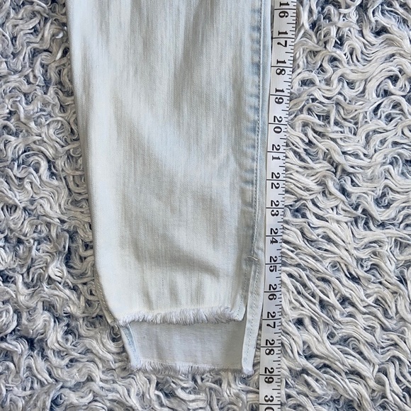 DL1961 Margaux Instasculpt Ankle Skinny Distressed Stretch Blue Jeans Size 29 - Picture 12 of 13